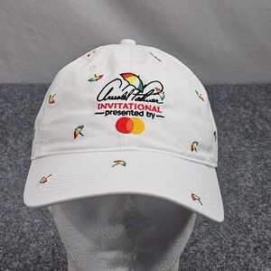 Puma Arnold Palmer Invitational Hat Mens White Umbrella All Over Golf Cap Resort